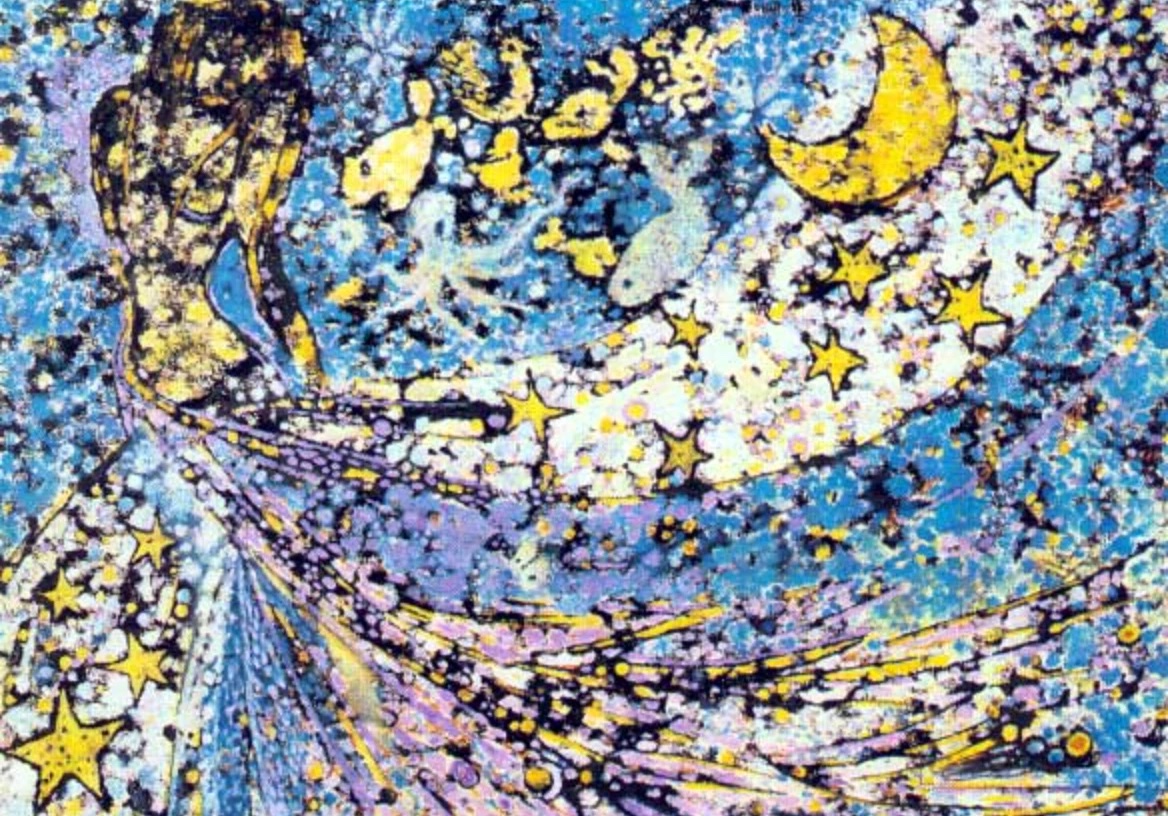 Il Ritmo delle Stelle, dipinto di Teri Volini